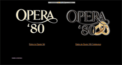 Desktop Screenshot of opera80.com